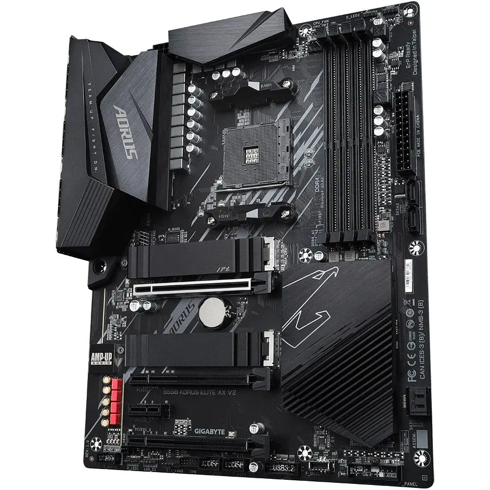Материнська плата Aorus Elite B550 AX V2 [93681] - фото 2