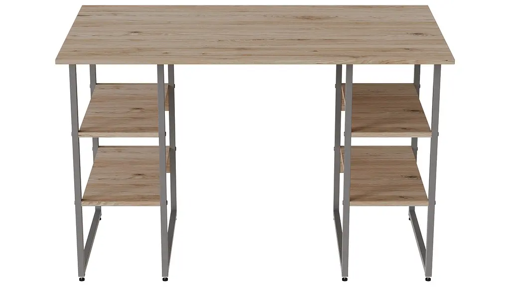 Комп'ютерний стіл Ferrum-decor Карен 75x140x60 сірий ДСП Дуб Сан-Марино 16мм (FRD-102431) - фото 3