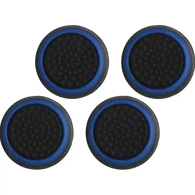 Накладки на стіки Thumb Grips 4-pack для PS4/PS5/Xbox Black Dark Blue [140814] - фото 2