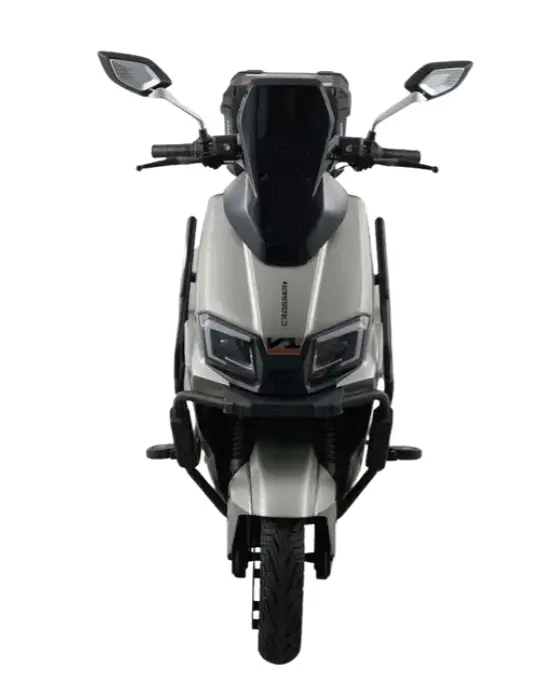 Электроскутер Двухместный Crosser V1 (2000W, 72V/23Ah) +Кофр-багажник Зеленый - фото 4