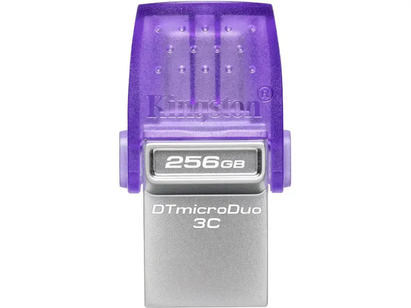 USB флеш накопичувач Kingston 256 GB DataTraveler microDuo 3C (DTDUO3CG3/256GB) - фото 2