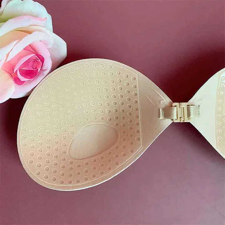 Самоклеючий бюстгальтер-невидимка Fly Bra B Бежевий - фото 4