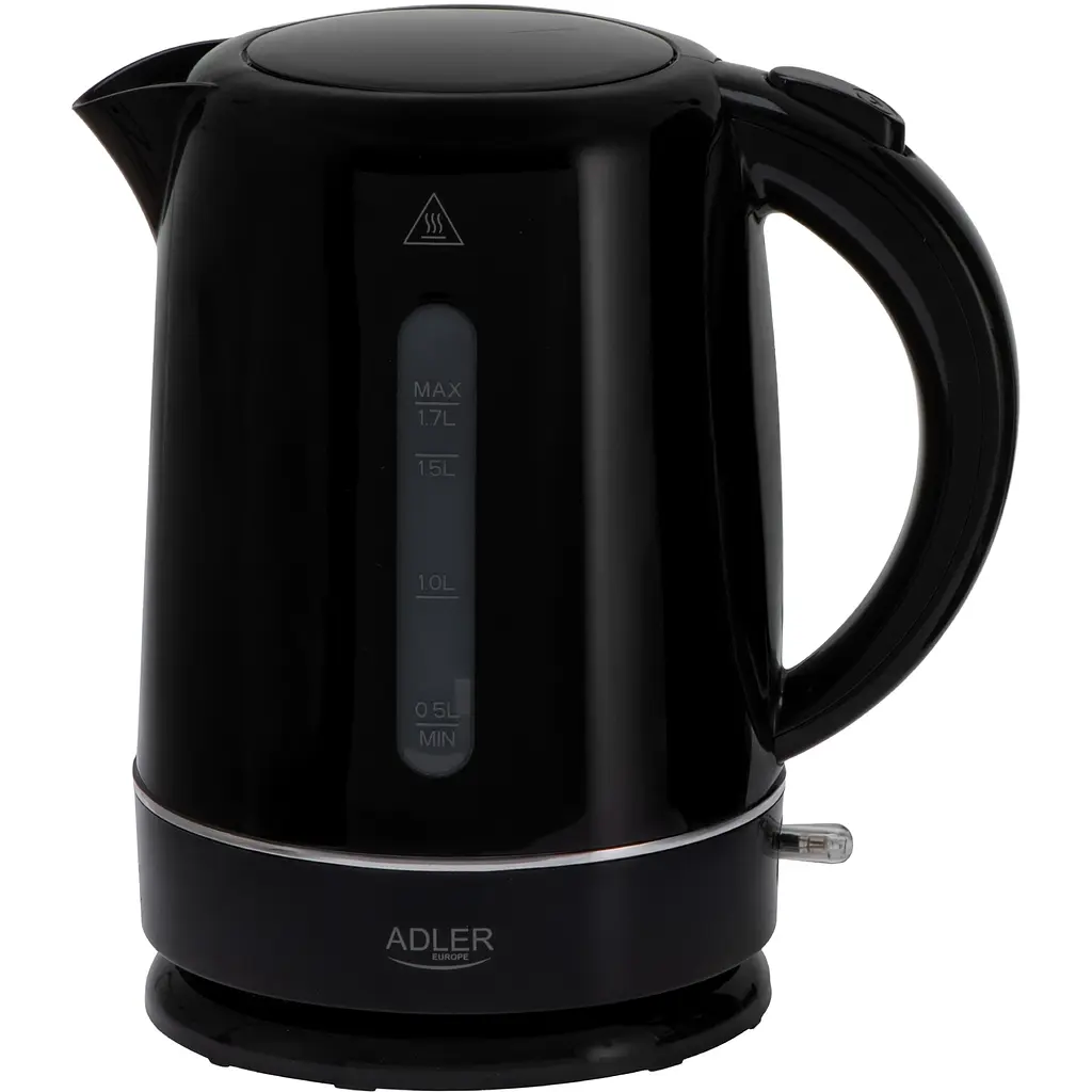 Електрочайник Adler AD 1385 black 2200Вт/ 1.7л/ пластик/ автовимкнення/ чорний - фото 2