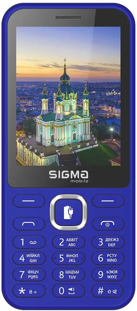 Мобільний телефон Sigma X-style 31 Power Type-C Blue (4827798855027)
