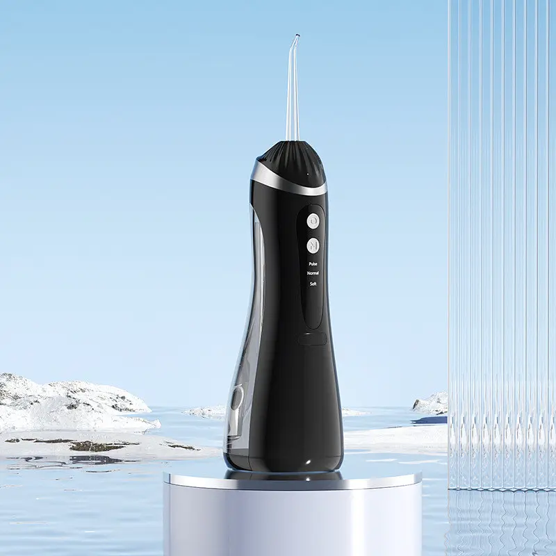 Портативний іригатор для ротової порожнини Find your beauty з USB зарядкою і насадками - фото 3