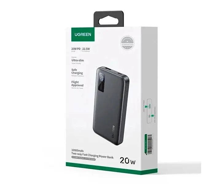 Внешний аккумулятор UGREEN PB311 10000mAh Mini Quick Charging 20W (UGR-25742) - фото 3