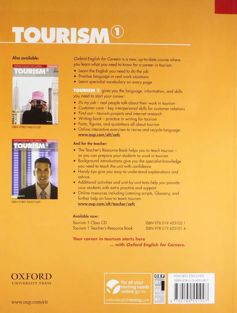 Oxford English for Careers. Tourism 1. Student's Book - Кіт Хардінг - фото 2