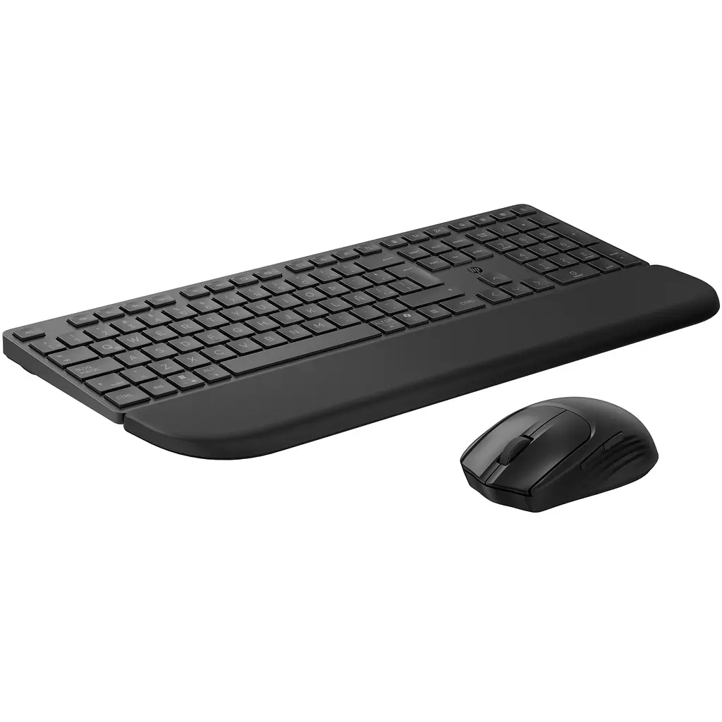 Комплект бездротовий HP 580C мишка і клавіатура Multi-Device Dual-Mode з підставкою, чорний - фото 2