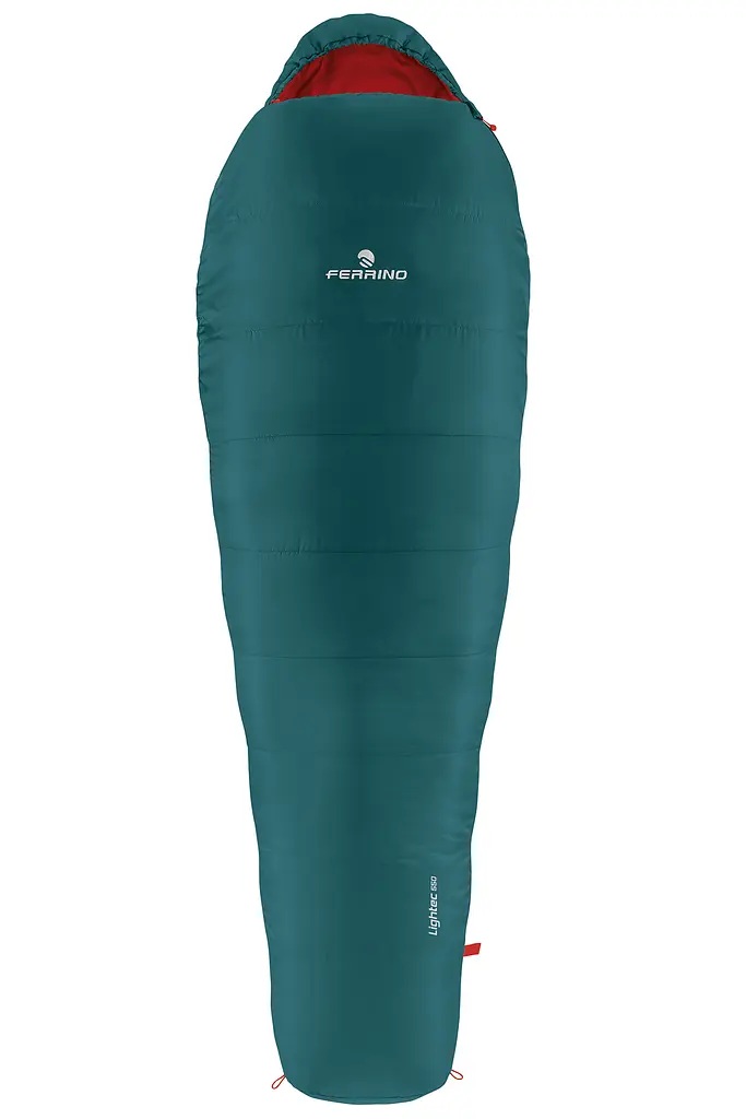 Спальний мішок Ferrino Lightec 550/+20°C Green Left (86153NVV)