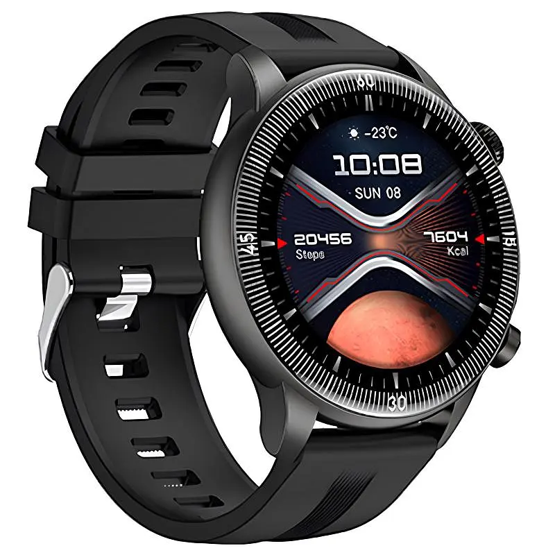 Смарт-годинник Hoco Y31 Smart sports watch (call version) Black - фото 2