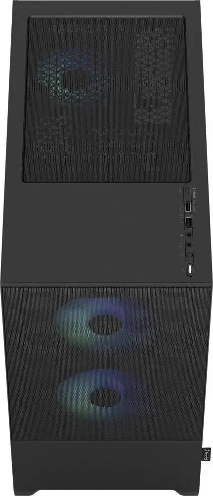 Корпус Fractal Design Pop Mini Air RGB Black TG Clear (FD-C-POR1M-06) - фото 6
