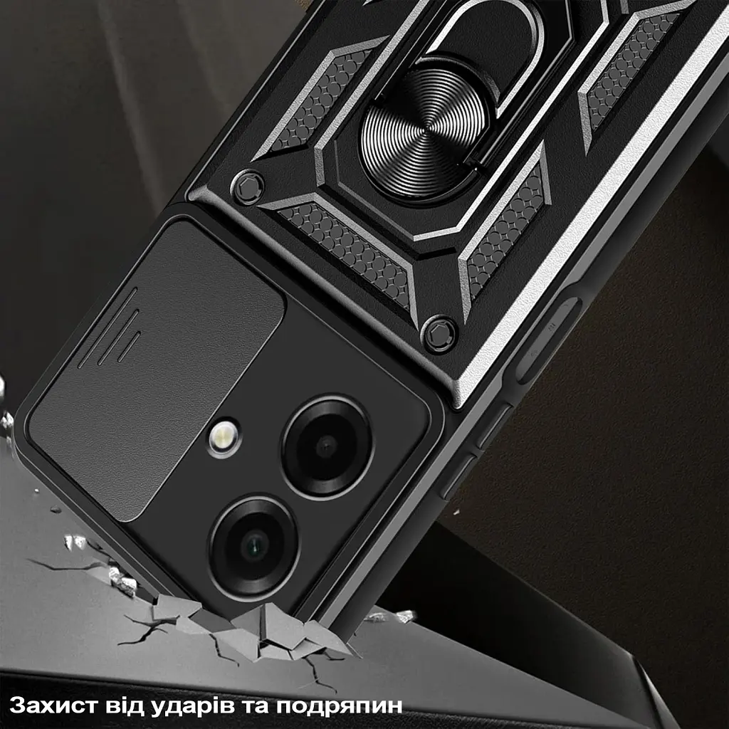 Чохол до мобільного телефона BeCover Military Samsung Galaxy A07 SM-A075 Black (713897) - фото 2