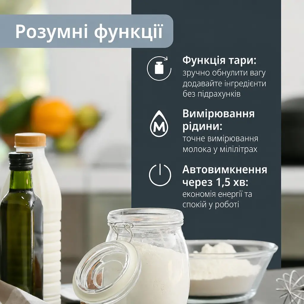 Ваги цифрові кухонні Julia ADE KE2306-2 сріблясті - фото 6