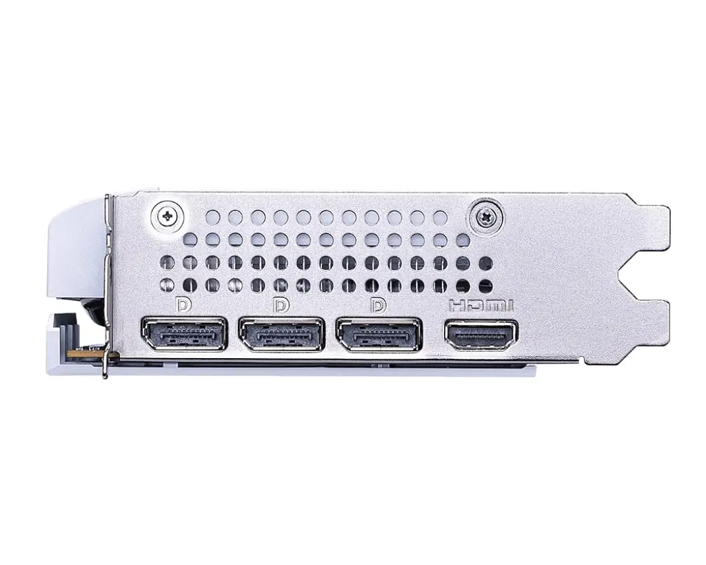 Відеокарта GF RTX 5060 8GB GDDR7 Ventus 2X OC White MSI (GeForce RTX 5060 8G VENTUS 2X OC WHITE) - фото 4