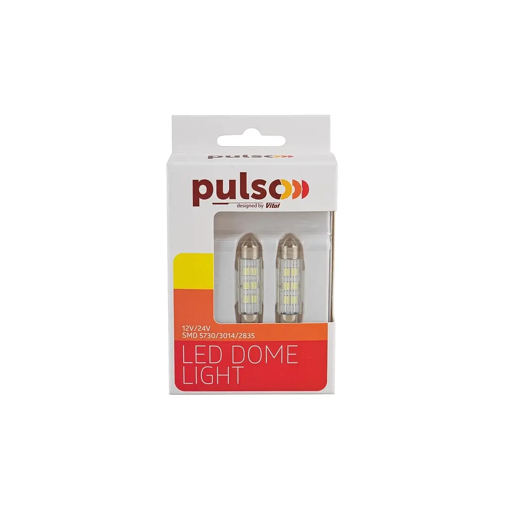 Автолампа PULSO LED SV8.5/T11x41mm/6 SMD-5730/9-18v/100Lm (LP-64041) - фото 4