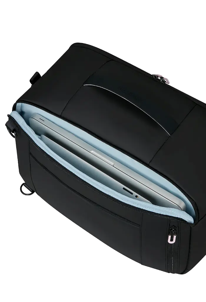 Дорожня Сумка American Tourister PUFFYPOP BLACK 40x25x20 MJ1*09004 - фото 5