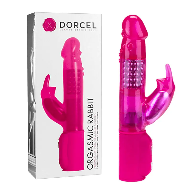 Вибратор-кролик Dorcel Orgasmic Rabbit 25 см розовый - фото 3