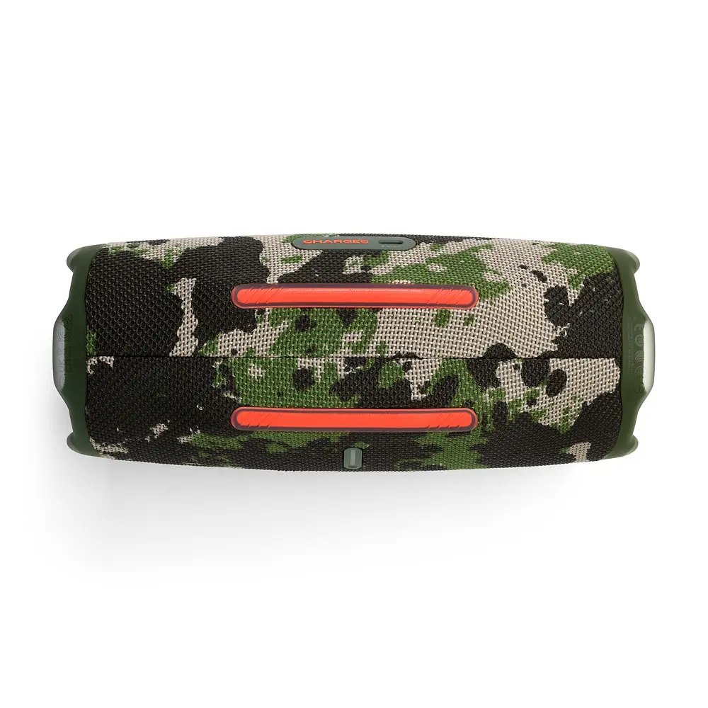 Колонка портативна 2.0 JBL Charge 6, Squad, 45 Вт (30Вт + 15Вт), Bluetooth 5.1, IP67, технологія PartyBoost, USB Type-C, акумулятор 4722 mAh (JBLCHARGE6SQUAD) - фото 5