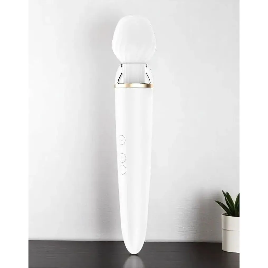 Смарт вібромасажер Satisfyer Double Wand-er - фото 2