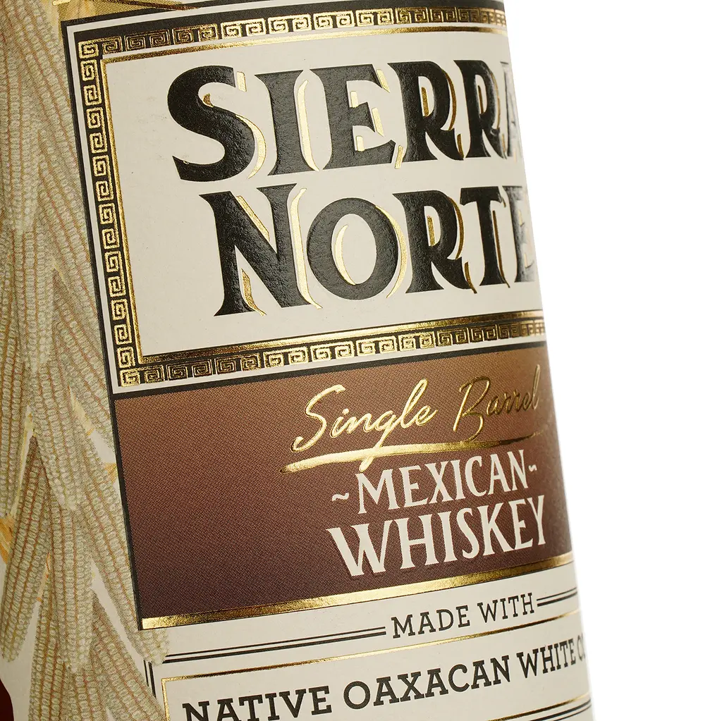Виски Sierra Norte White Corn Single Barrel Mexican Whiskey, 45%, 0,7 л (871910) - фото 3