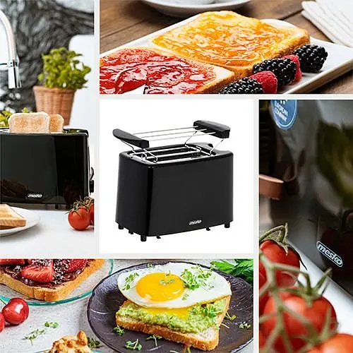 Тостер + підставка для булочок Mesko MS 3220 900 Вт нержавійка автовідключення - фото 5