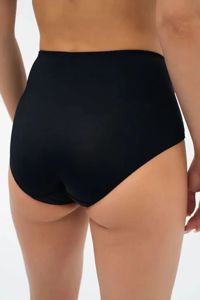 Трусики жіночі міді MARTINA 006 35 02 Effetto Lingerie чорні 50/4XL - фото 2