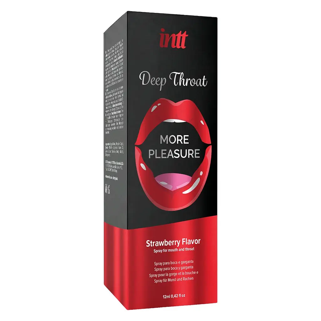 Спрей Intt Deep Throat Strawberry для глибокого горла, 12 мл - фото 3