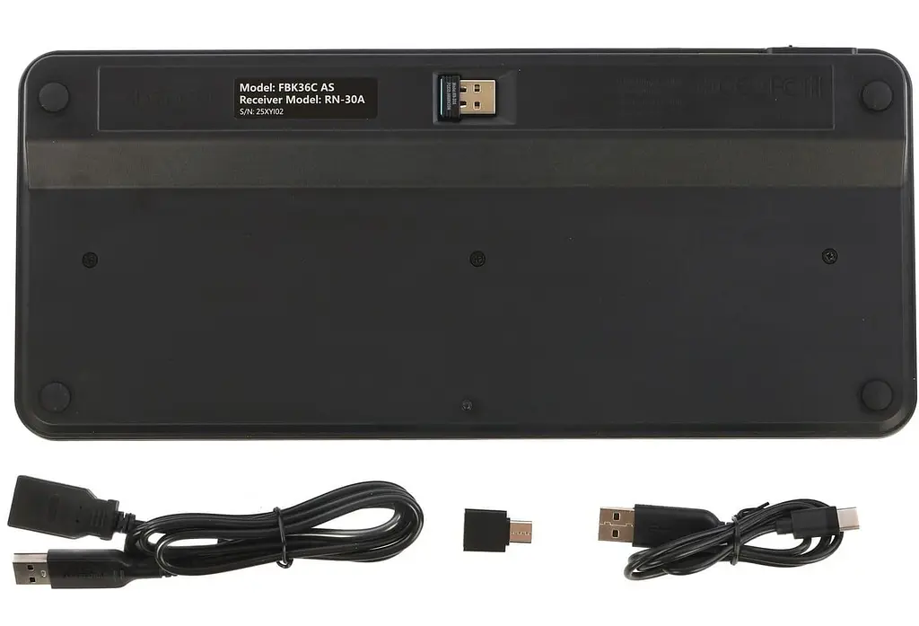 Клавіатура A4Tech Fstyler FBK36С AS Black (FBK36C AS (Black)) - фото 6