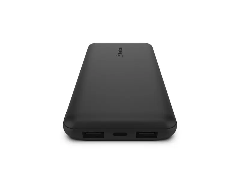 Зовнішній акумулятор (Power Bank) Belkin 10000mAh, 15W Dual Black (BPB011BTBK) - фото 4