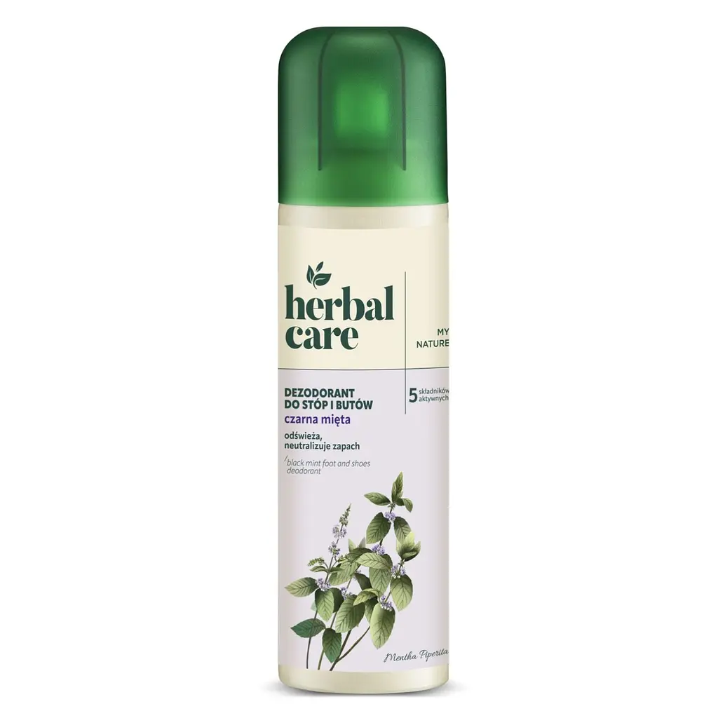 Дезодорант для ніг та взуття Чорна М'ята Farmona Herbal Care 150 мл