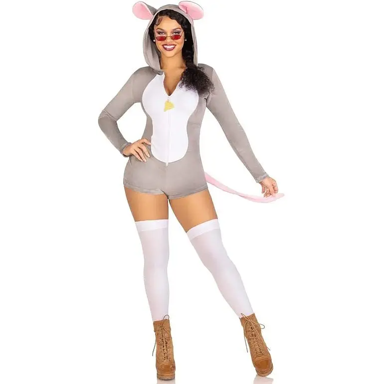 Еротичний костюм мишки Leg Avenue Comfy Mouse S - фото 4