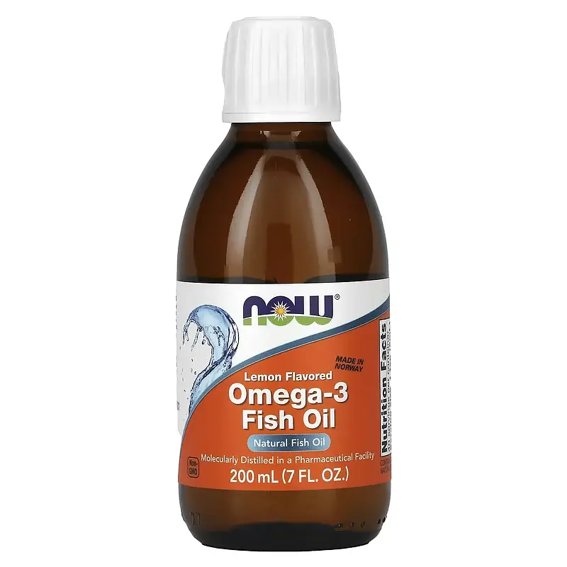 NOW Риб'ячий Жир Омега 3 - 200 мл Now Foods