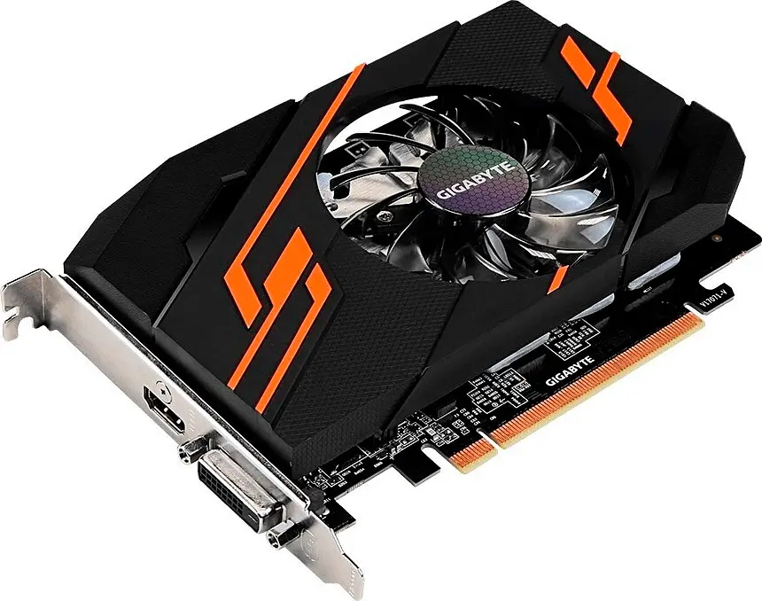 Видеокарта Gigabyte GeForce GT 1030 OC 2G [GV-N1030OC-2GI] [89116] - фото 3