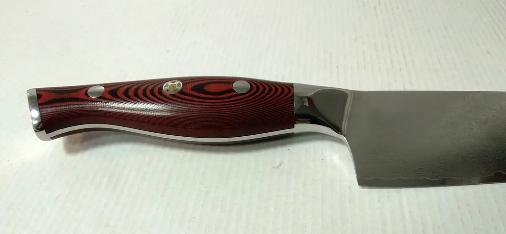 Набір ножів із дамаської сталі Damascus DK-FK 1000 VG-10 сталь 67 шарів 9 предметів - фото 10