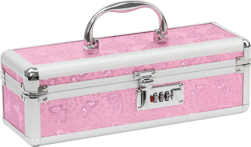 BMS Factory - The Toy Chest Lokable Vibrator Case Pink - кейс для зберігання секс-іграшок з кодовим замком (рожевий) - фото 2