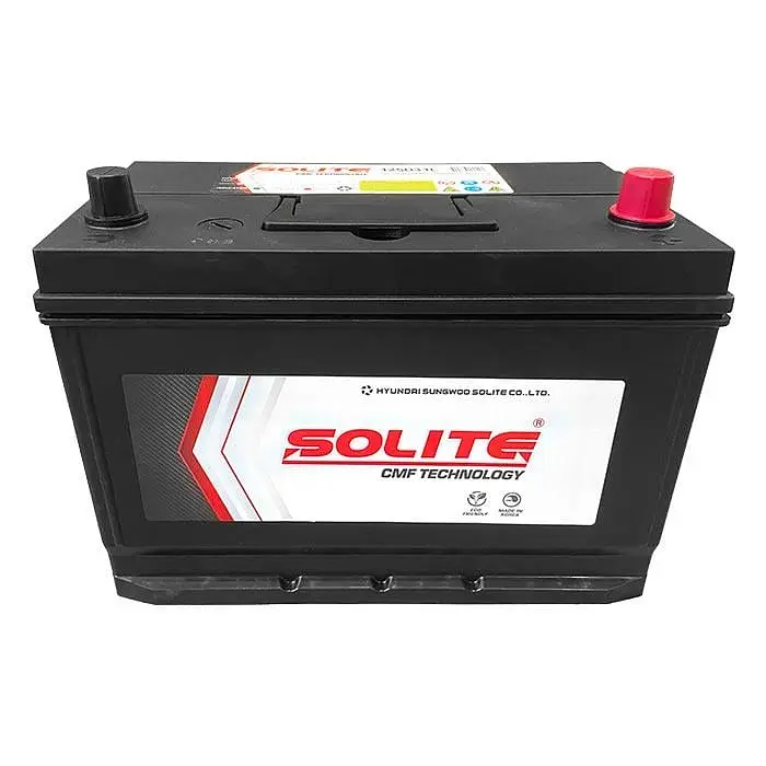 Аккумулятор Solite 6СТ-95Ah 125D31L ASIA Ев (-/+) 780CCA 305 x 173 x 225 мм - фото 2