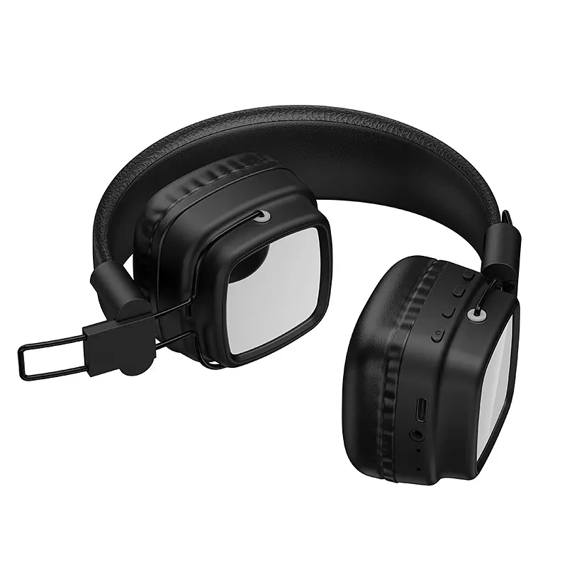 Бездротові накладні навушники HOCO W72 Earl Ⅲ abyss mirror BT headphones Brown - фото 4