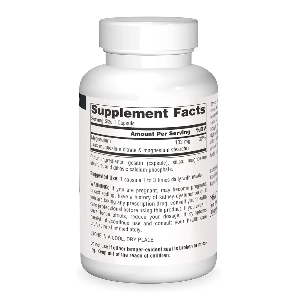Магній Цитрат Magnesium Citrate 113мг - 90 капсул - фото 2