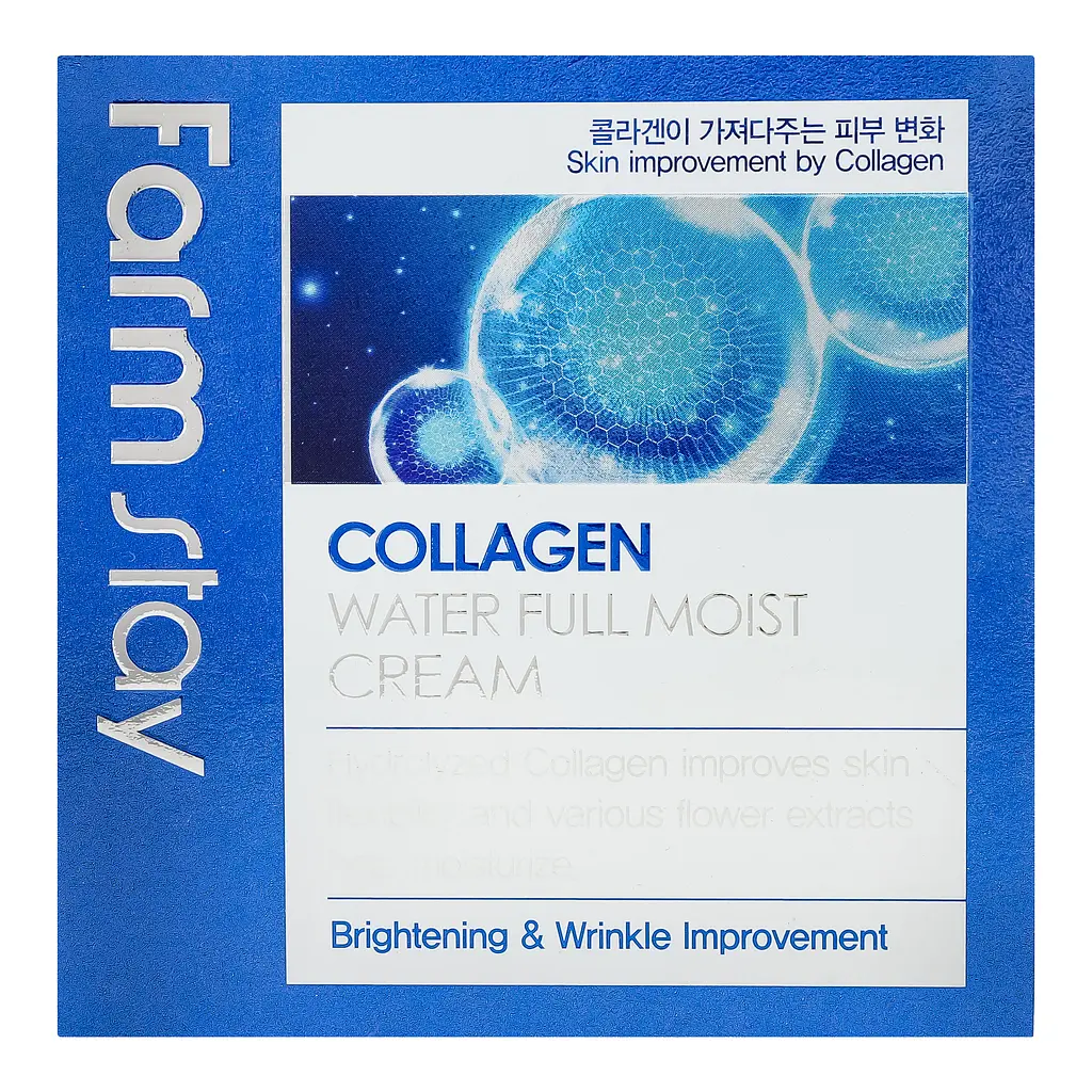 Зволожуючий крем FarmStay Collagen Water Full Moist Cream, з колагеном, 100 г - фото 7