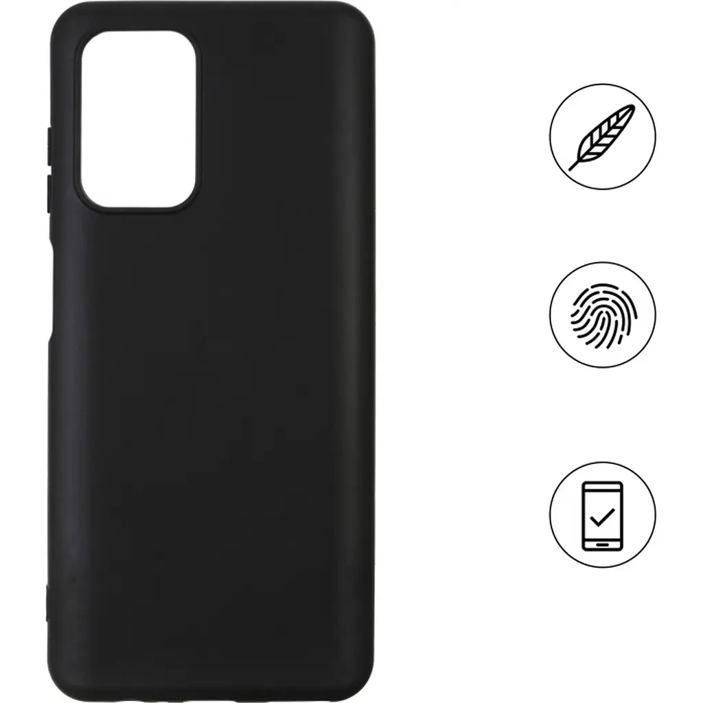 Чехол ArmorStandart Matte Slim Fit для ZTE Blade V40 Vita Black [ARM63134] [93022] - фото 2