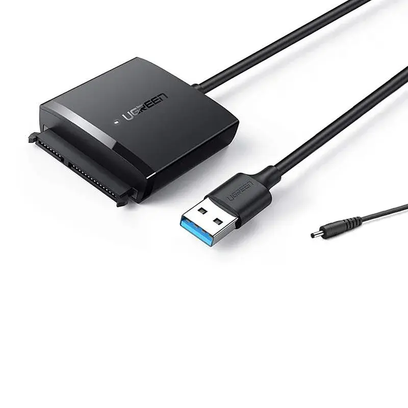 Переходник Sata USB 3.0 для HDD/SSD 2.5 3.5 Ugreen (60561) - фото 2
