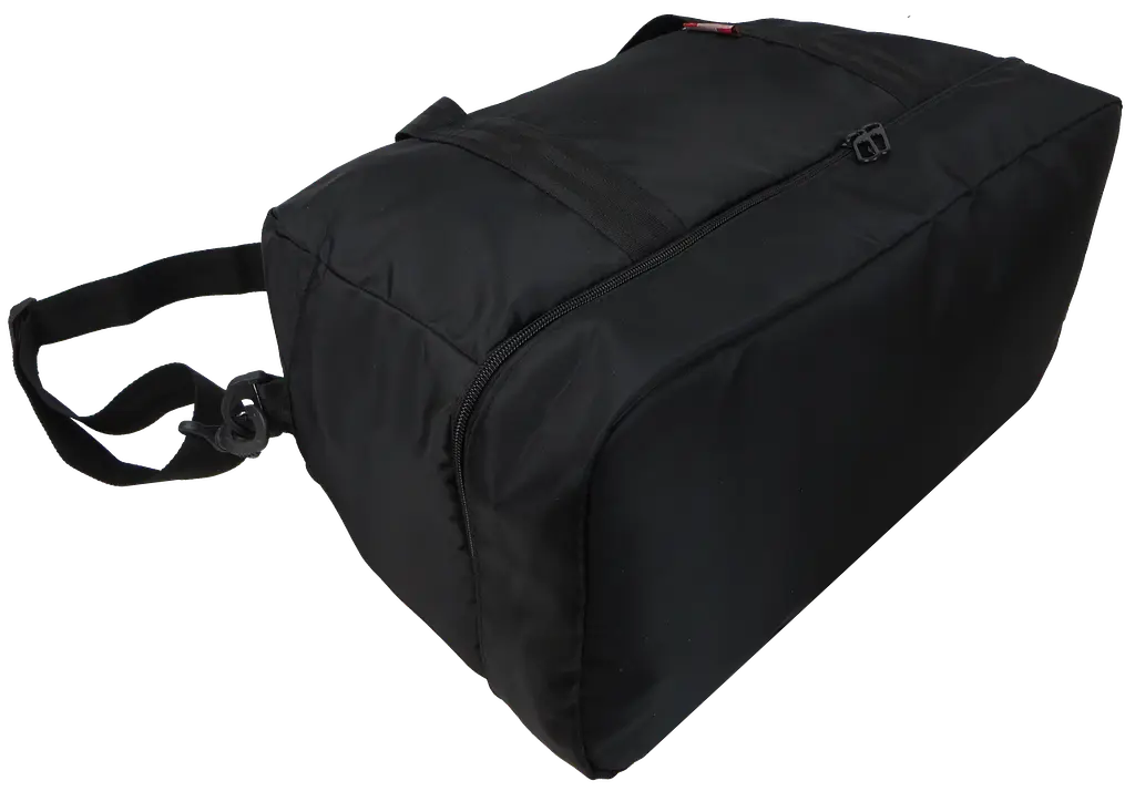 Дорожня сумка з відділом для взуття 40L Wallaby Чорна - фото 6