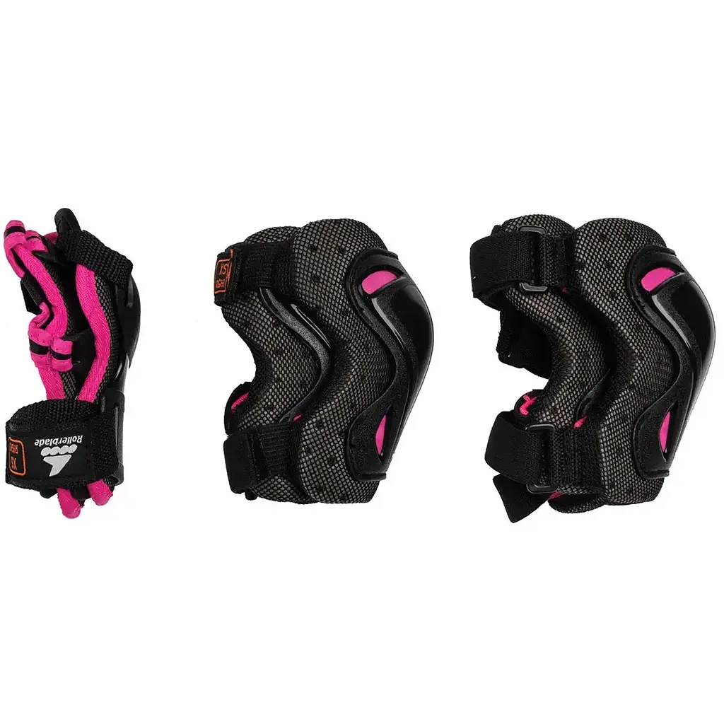 Набір захисту Rollerblade Skate Gear Junior 3XS Чорний-Рожевий - фото 2