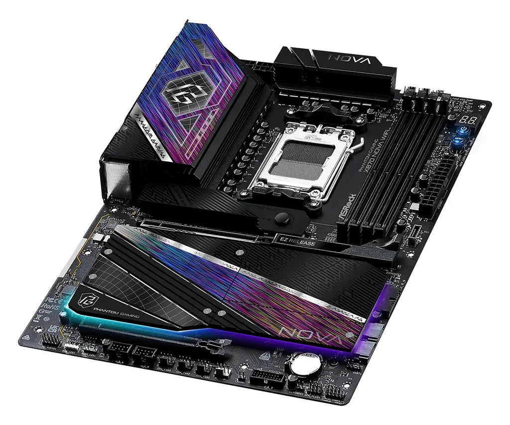 Материнська плата ASRock X870 Nova WiFi Socket AM5 - фото 5