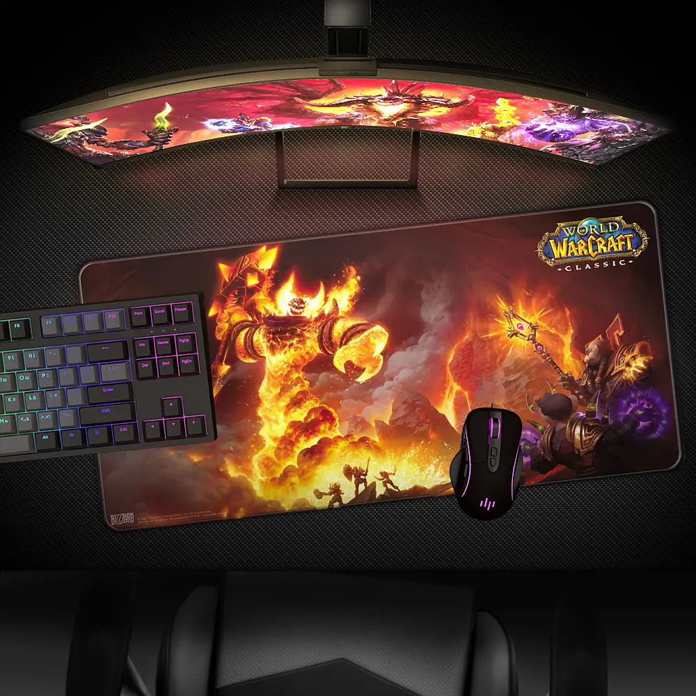 Килимок для миші Blizzard World of Warcraft Classic - Ragnaros XL - фото 4