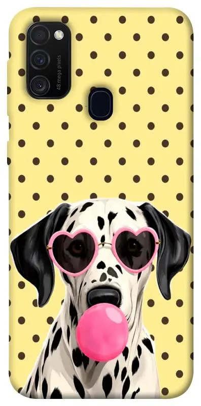 TPU чохол Demsky Pinky dolmatin для Samsung Galaxy M30s / M21