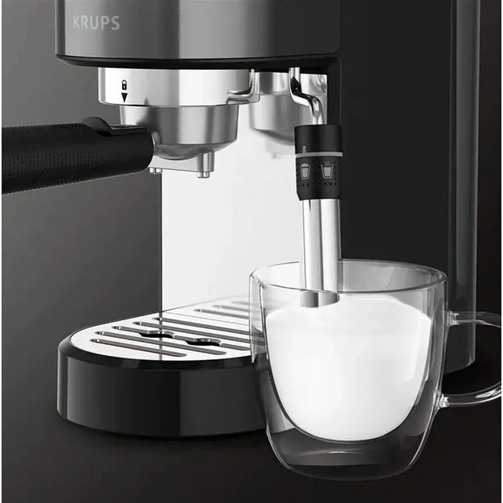 Кавоварка ріжкова Krups Virtuoso+Pump XP444G10 [99909] - фото 6