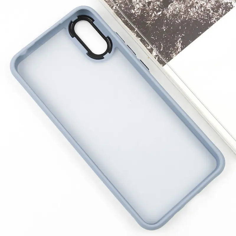 Чохол Epik TPU+PC Lyon Frosted для Xiaomi Redmi 9A Sierra Blue - фото 3