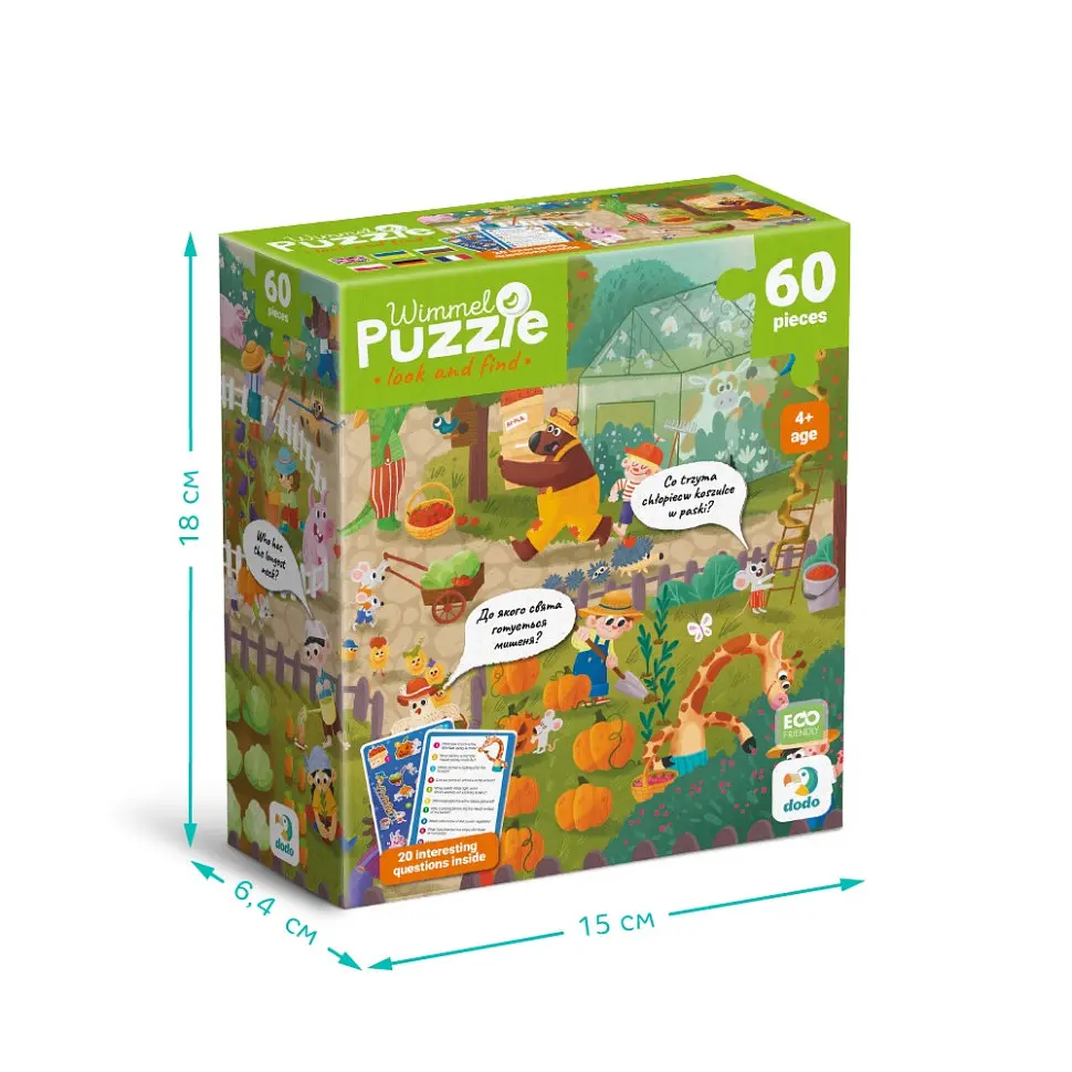Детский виммельпазл "Лето в деревне" DoDo Toys 300659, 60 элементов - фото 6