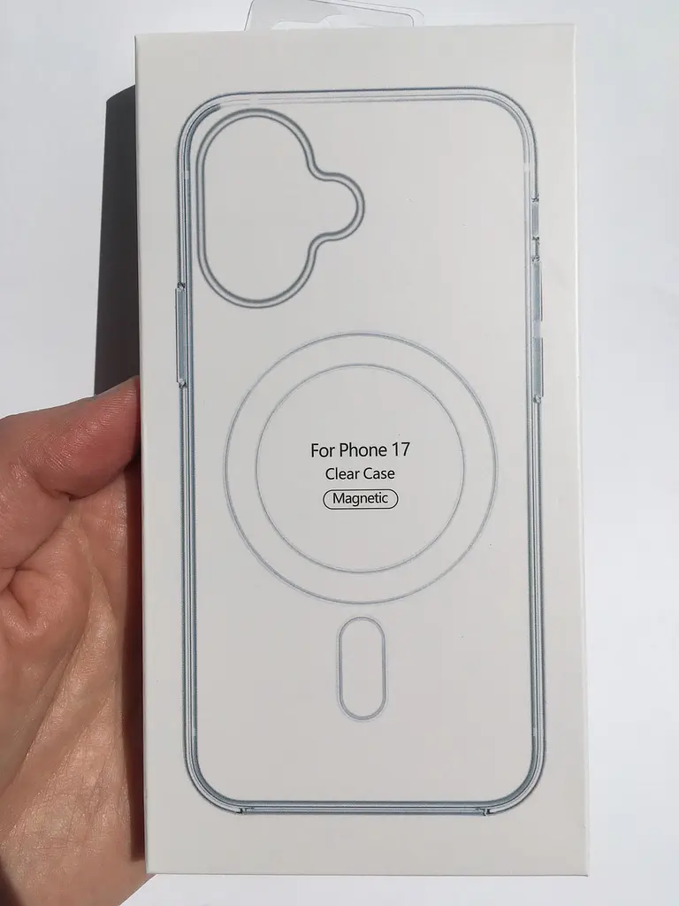 Протиударний чохол для Apple iPhone 17 Clear Case Ultra Hybrid MagSafe Прозорий з магнітом - фото 3